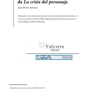 Portada Literatura teoria Vol 8